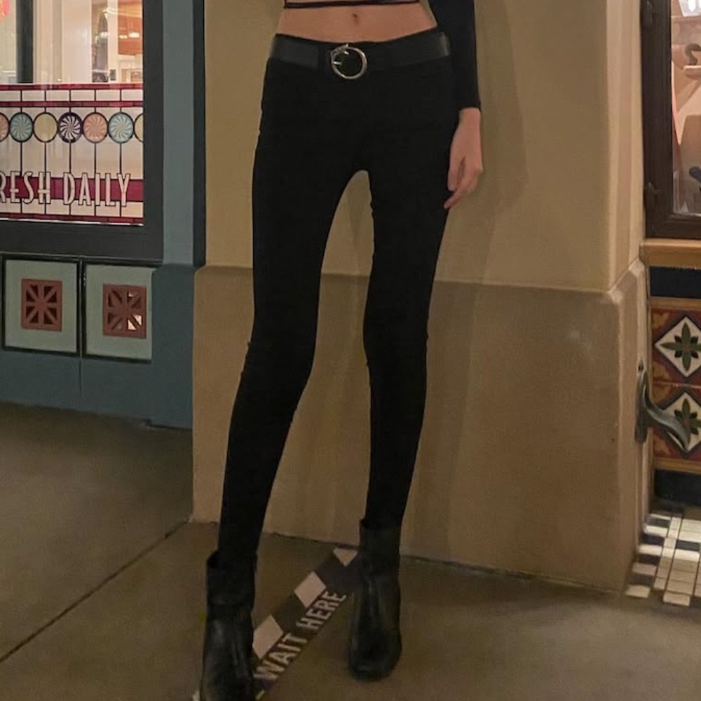 William Rast Perfect Skinny Black Jeans / Size 26
